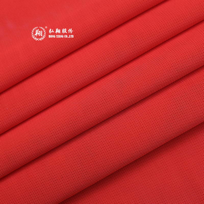 T022PB8 Polyester halfglanzende stretch mesh sportstof